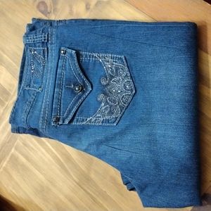 EUC Code Bleu size 12 Annette boot cut jean